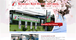 Desktop Screenshot of kohaku-koi-house.com